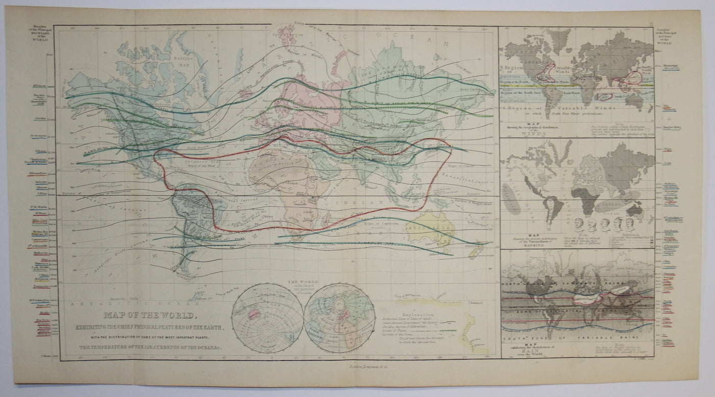 World antique map