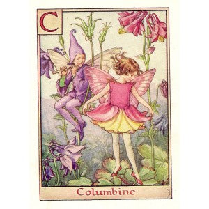 Columbine Fairy guaranteed original vintage print