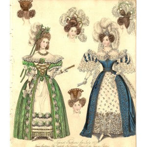 Fashion print (A26)  ‘World of Fashion and Continental Feuilletons’