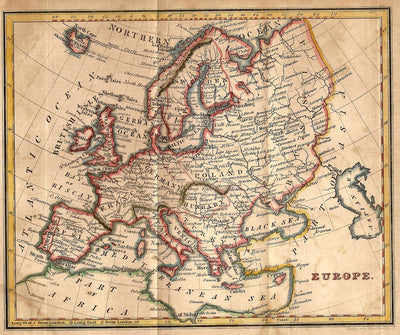 Europe antique map 2