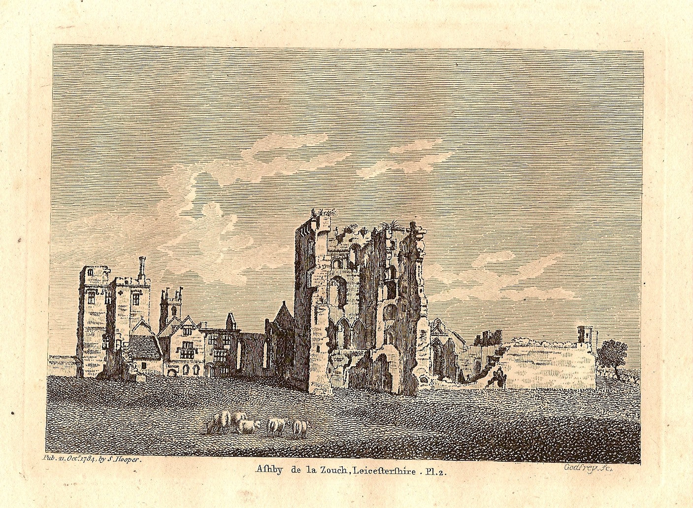 Ashby de la Zouch Leicestershire Frontispiece_Maps