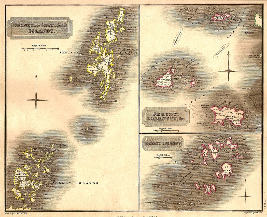 Scilly Isles Maps