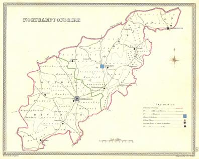 Northamptonshire Maps