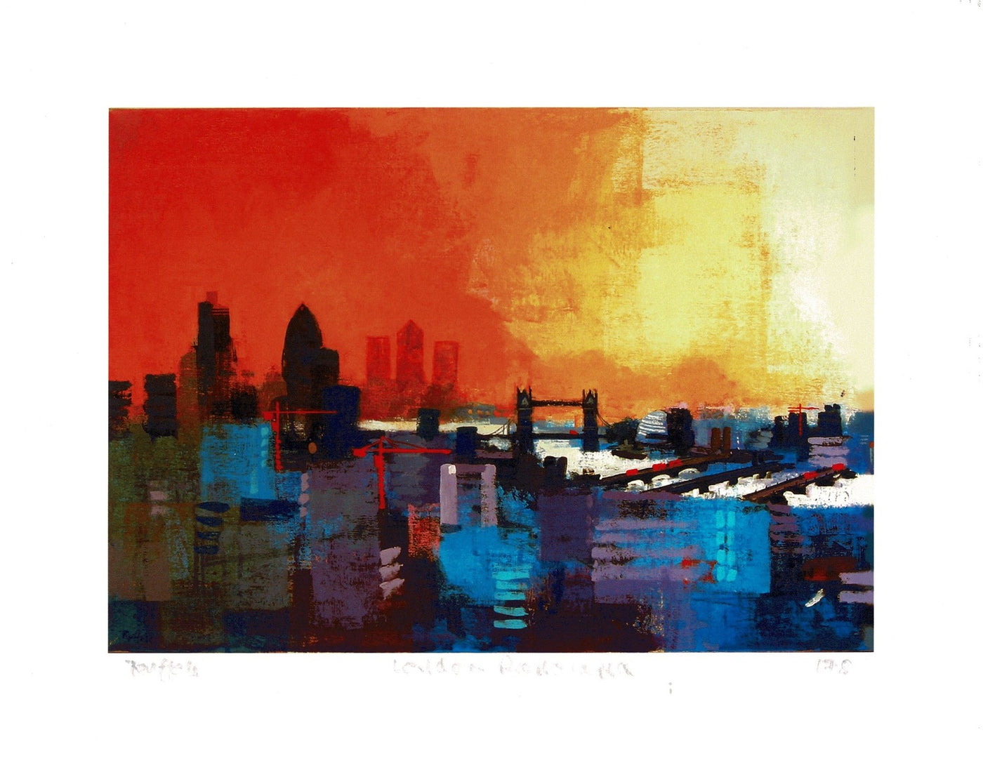 London Panorama II signed and numbered print by Colin Ruffell