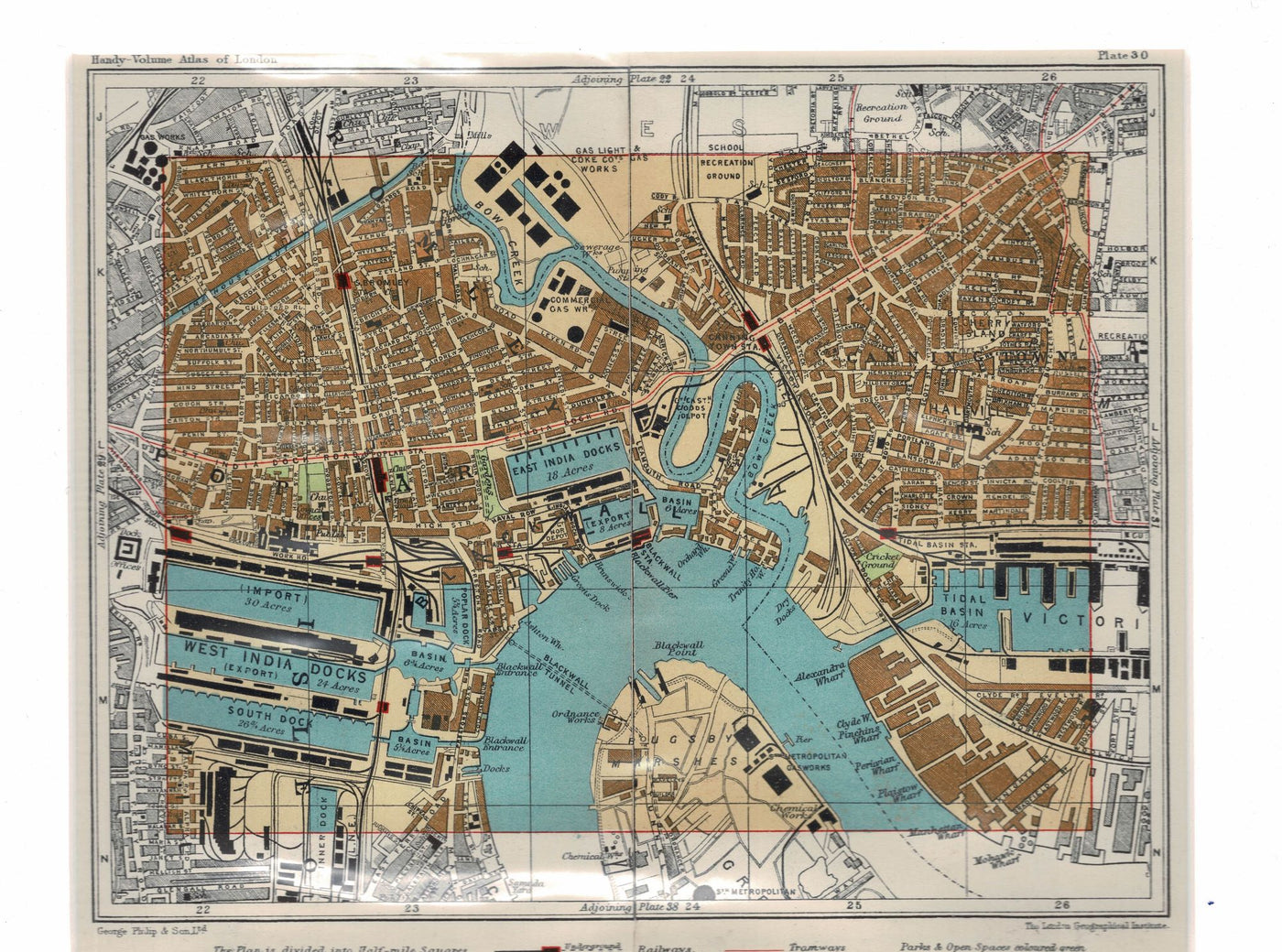 East and West India Docks, East London, 1938