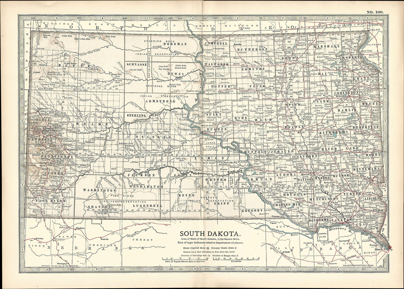 South Dakota, No.100, Encyclopaedia Britannica 1903