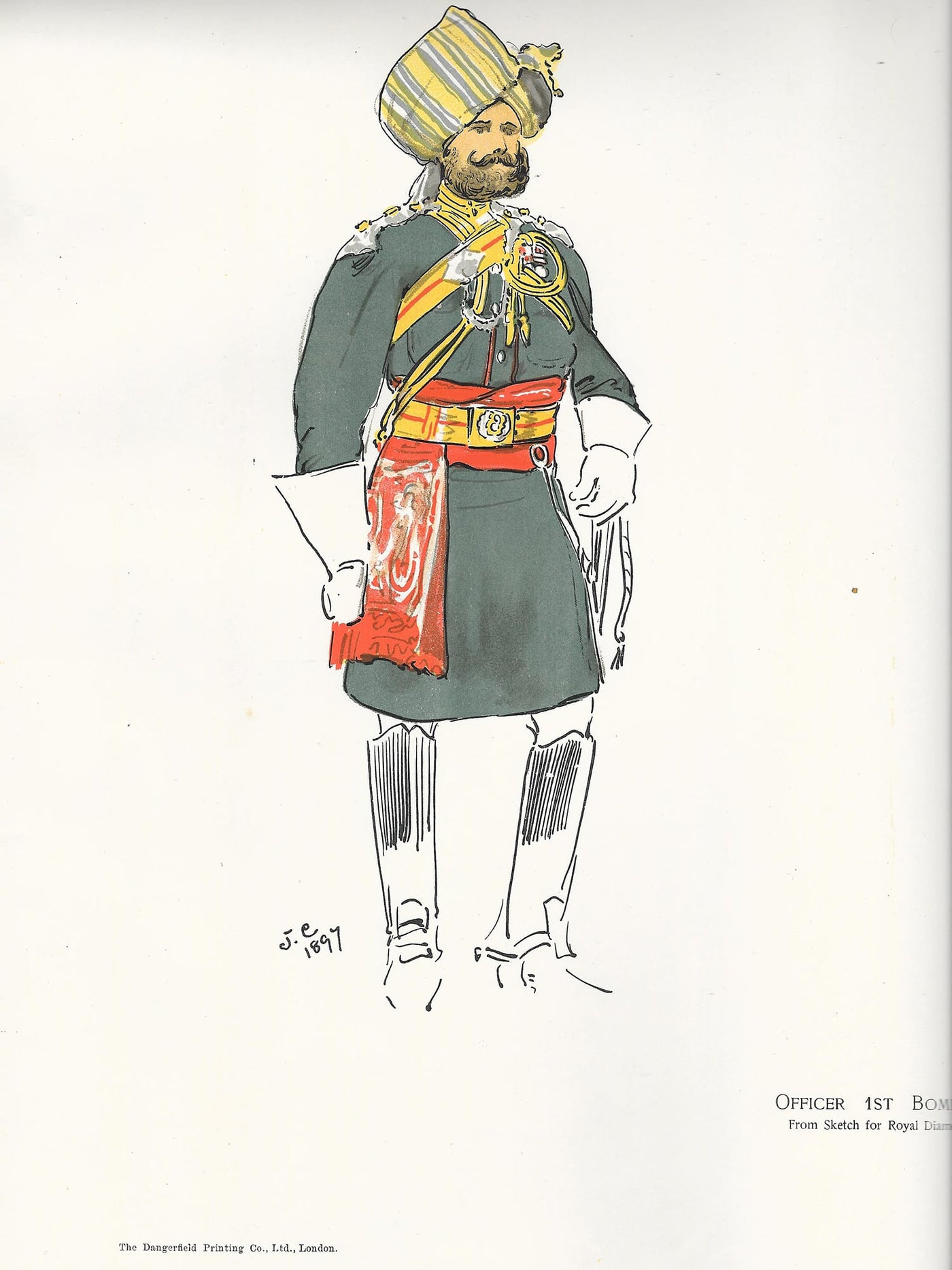 Bombay Lancers British Indian Army 1897