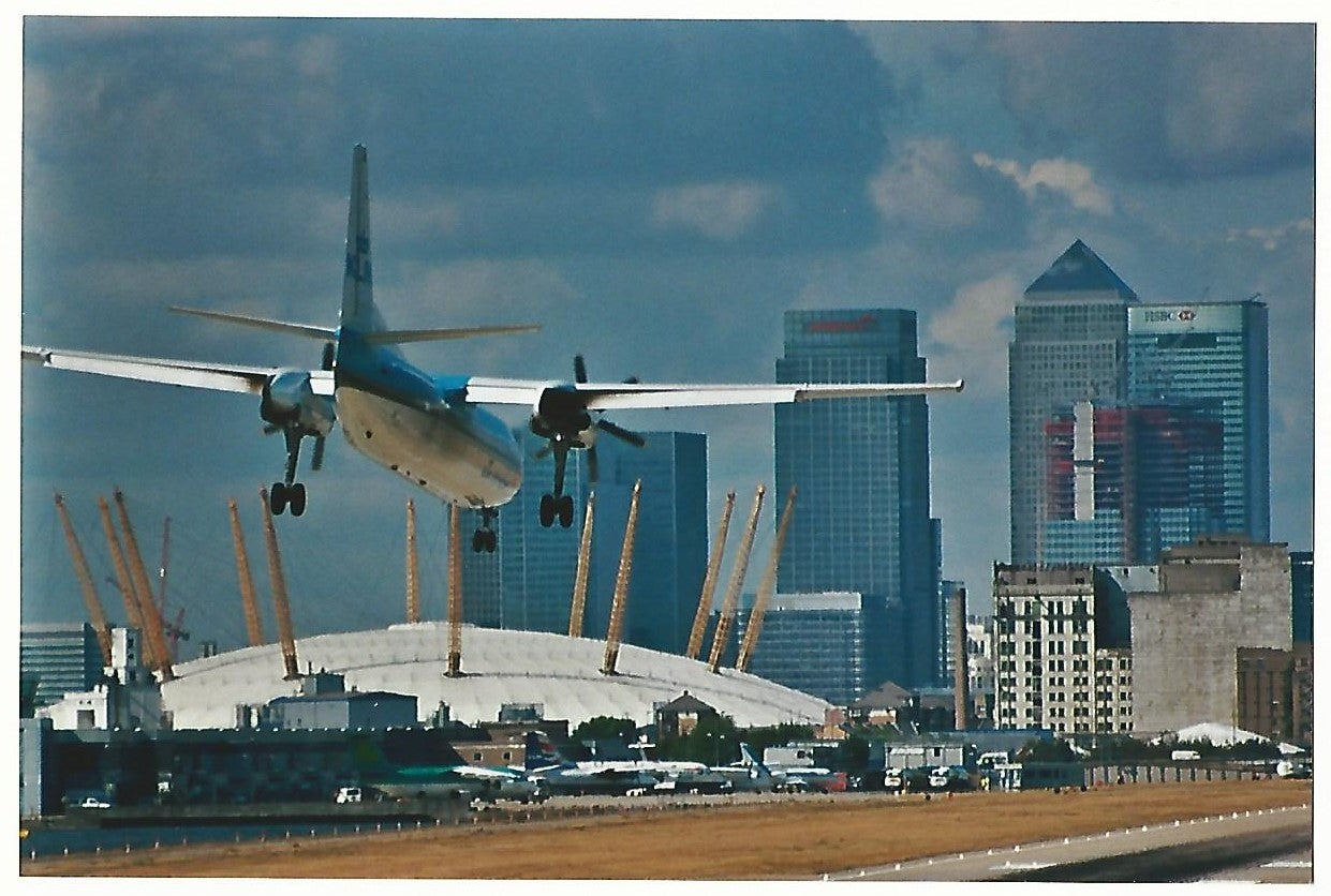 London City Airport and Canary Wharf photograph number 2