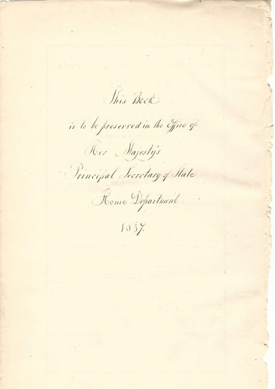 Rye Sussex antique map from Boundary Commission 1837