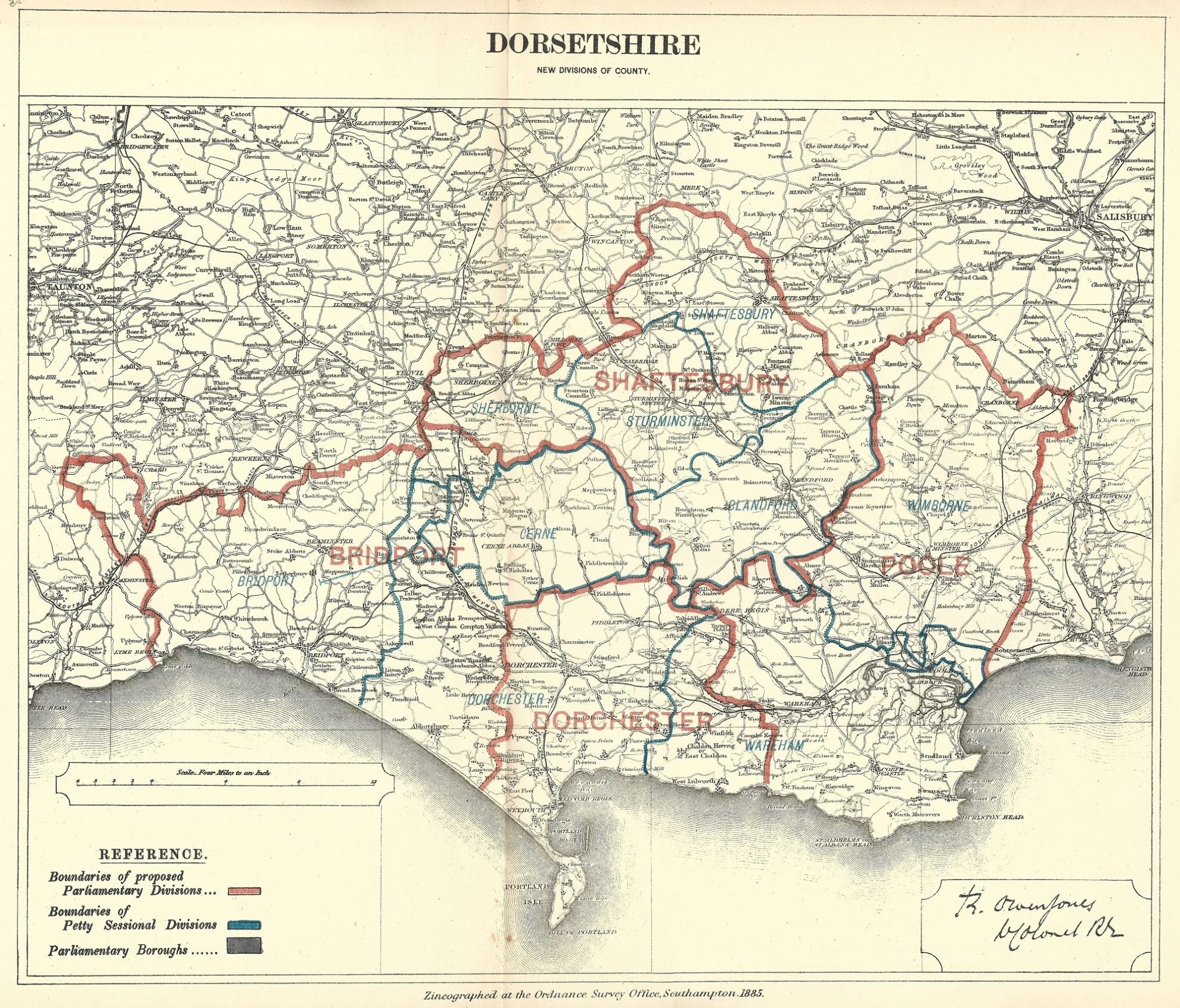 Dorset Map