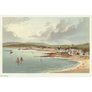 Millport Great Cumbrae Scotland antique print 1889
