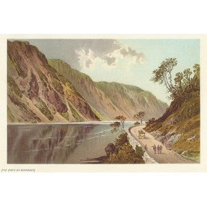 Brander Pass Scottish Highlands Scotland antique print