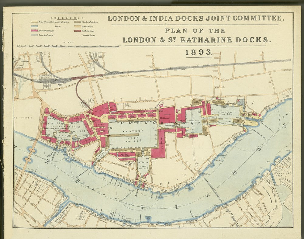 St Katherine's Dock and London Docks Wapping