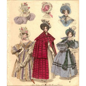 Fashion print ‘World of Fashion and Continental Feuilletons’