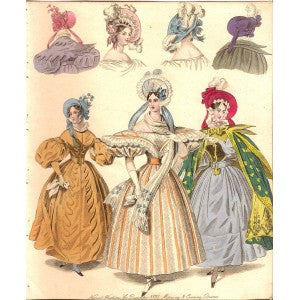 Fashion print ‘World of Fashion and Continental Feuilletons’