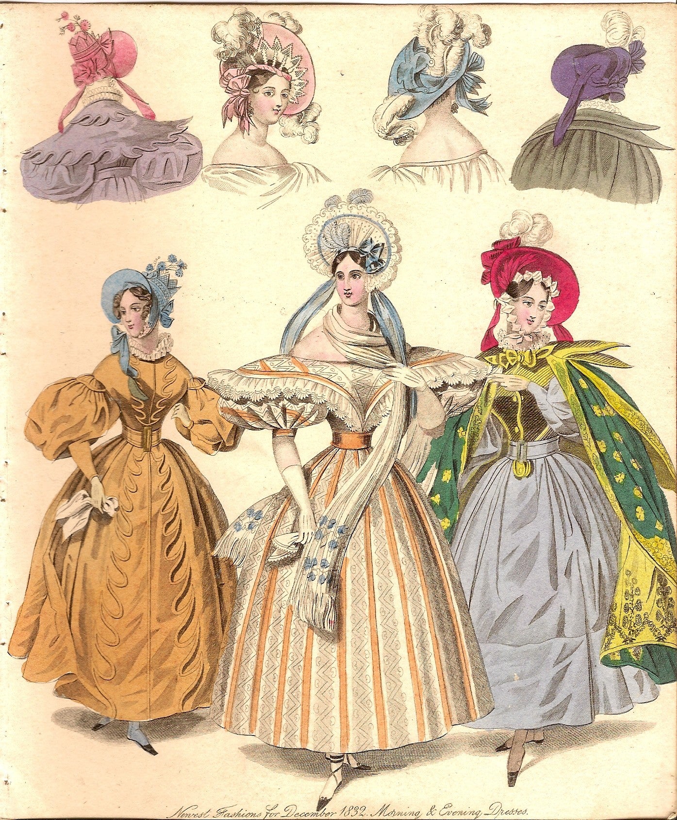 Fashion print ‘World of Fashion and Continental Feuilletons’