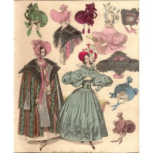 Fashion print ‘World of Fashion and Continental Feuilletons’