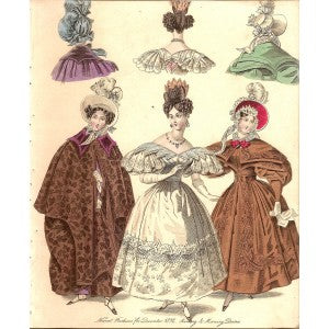 Fashion print ‘World of Fashion and Continental Feuilletons’