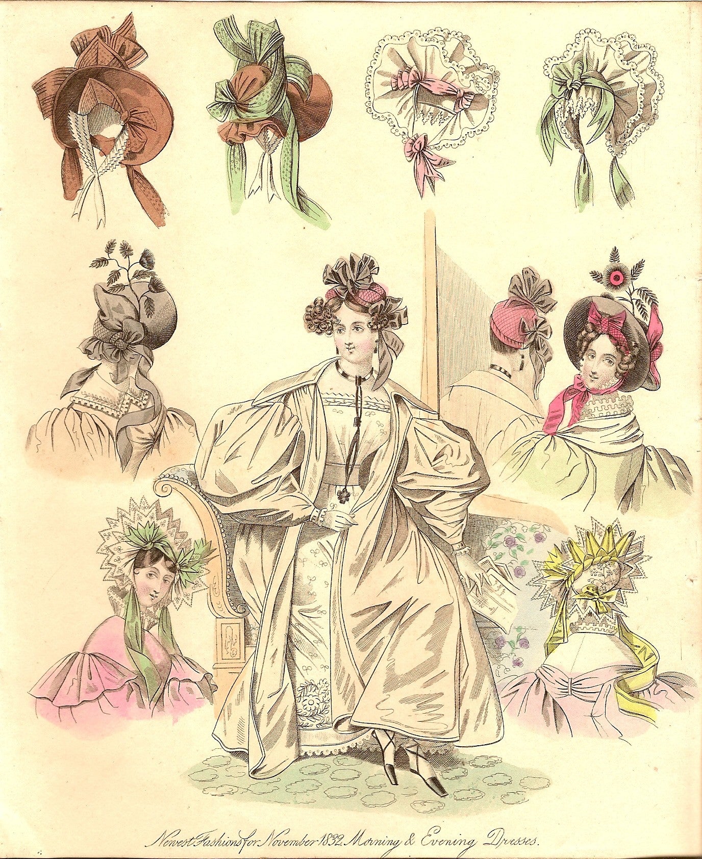 Fashion print ‘World of Fashion and Continental Feuilletons’