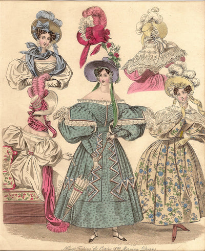 Fashion B11, antique print of