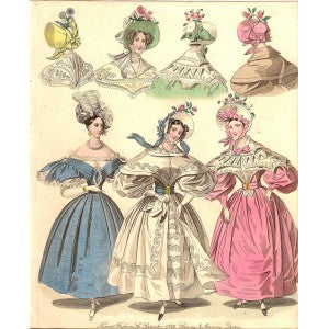 Fashion B15, antique print of