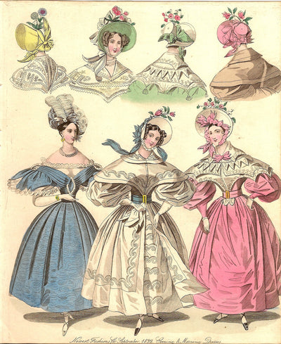 Fashion B15, antique print of
