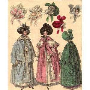 Fashion B30, antique print of