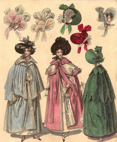 Fashion B30, antique print of