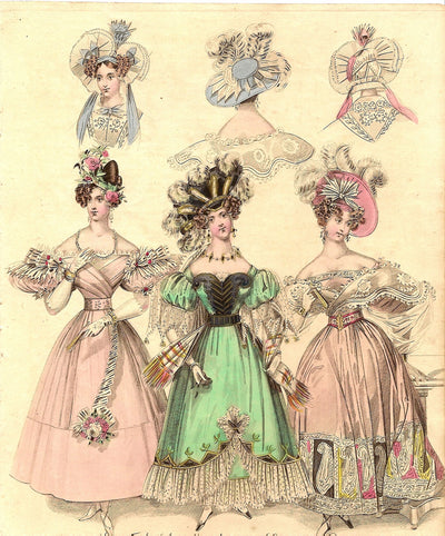 Fashion B38, antique prints of