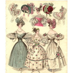 Fashion B40, antique prints of