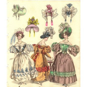 Fashion B46, antique prints of