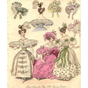 fashion print World of Fashion and Continental Feuilletons