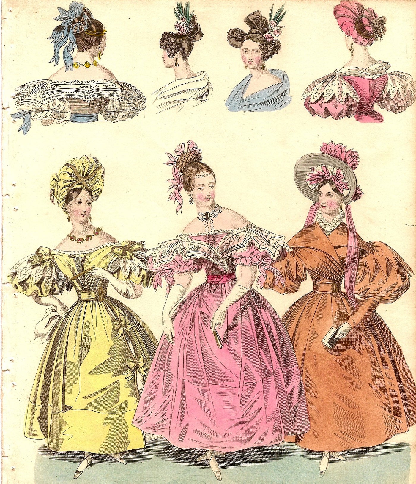 Fashion print ‘World of Fashion and Continental Feuilletons’