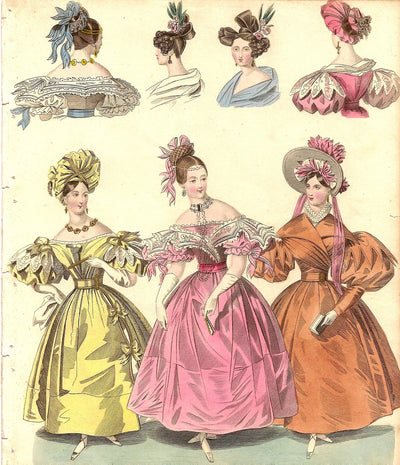 Fashion print ‘World of Fashion and Continental Feuilletons’