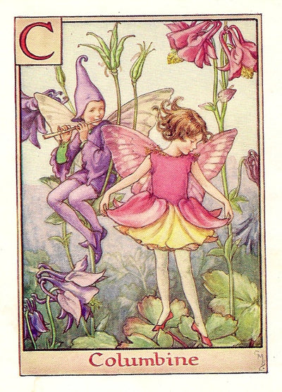 Columbine Fairy guaranteed original vintage print