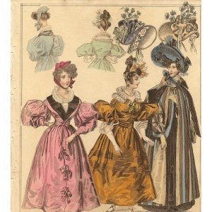 Fashion print ‘World of Fashion and Continental Feuilletons’