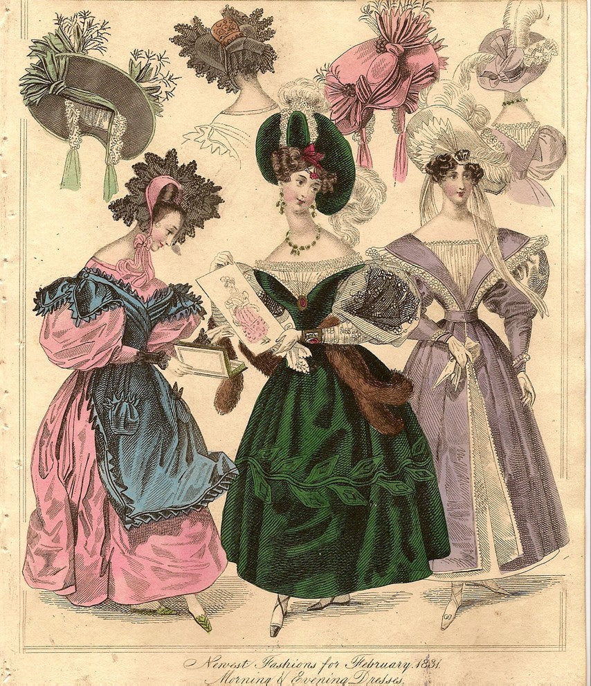 Fashion print ‘World of Fashion and Continental Feuilletons’