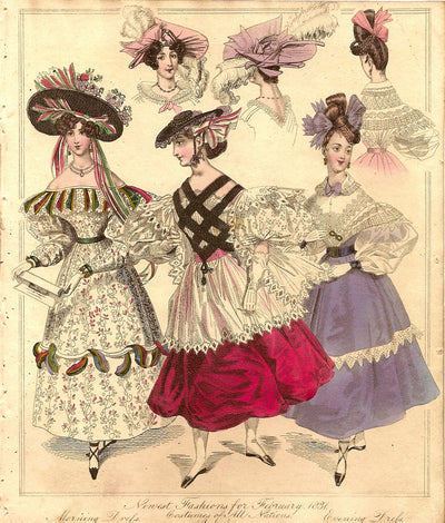 Fashion print ‘World of Fashion and Continental Feuilletons’