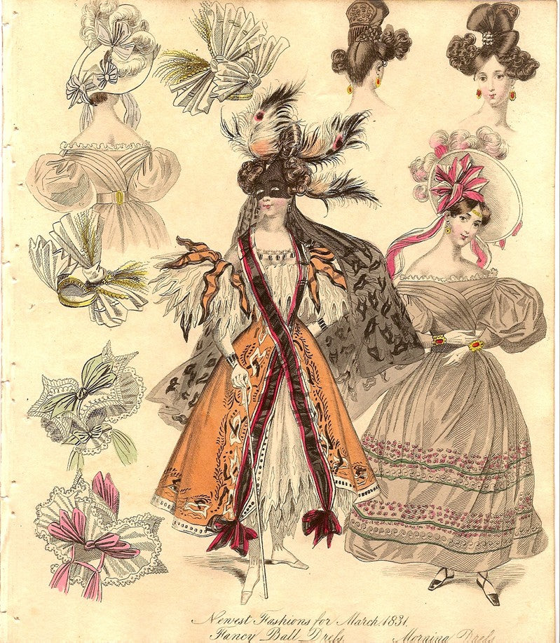 Fashion print ‘World of Fashion and Continental Feuilletons’