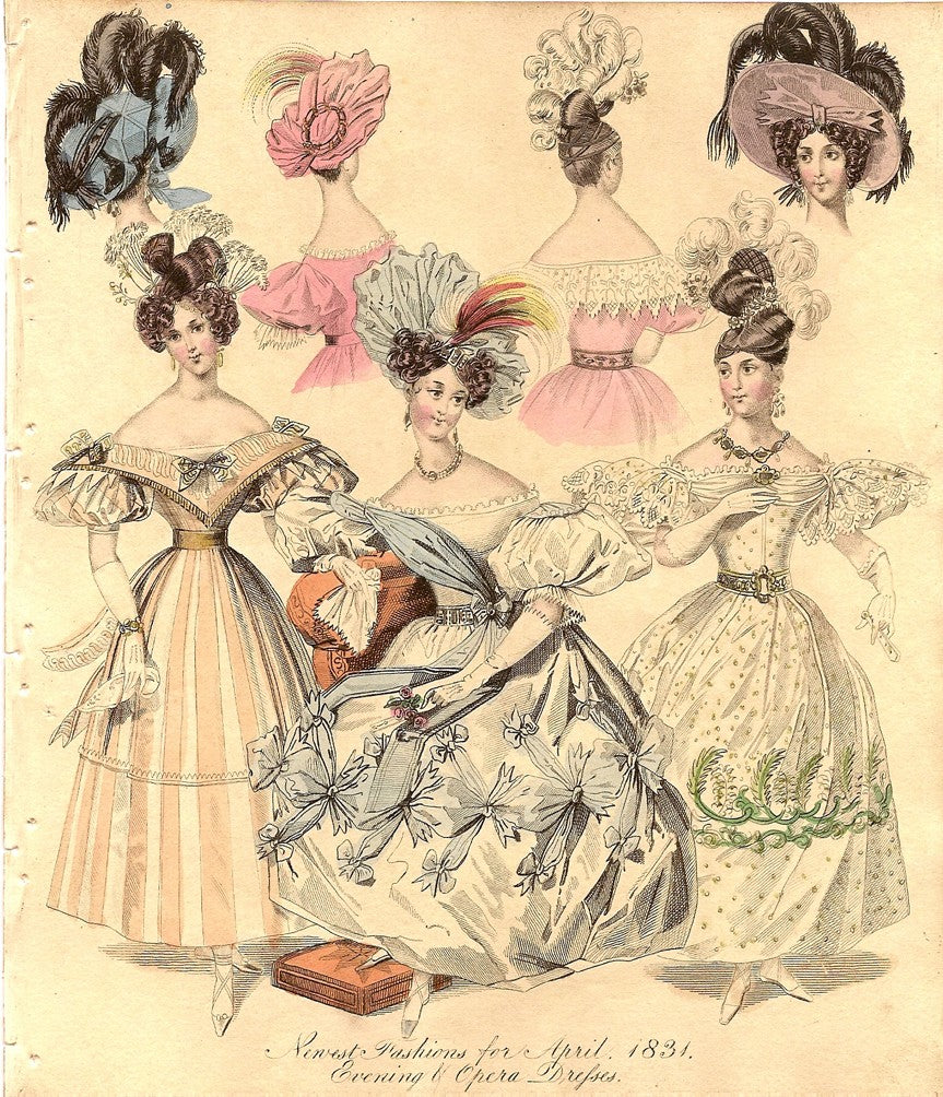 Fashion print ‘World of Fashion and Continental Feuilletons’
