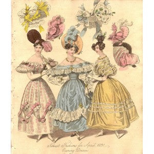 Fashion print ‘World of Fashion and Continental Feuilletons’