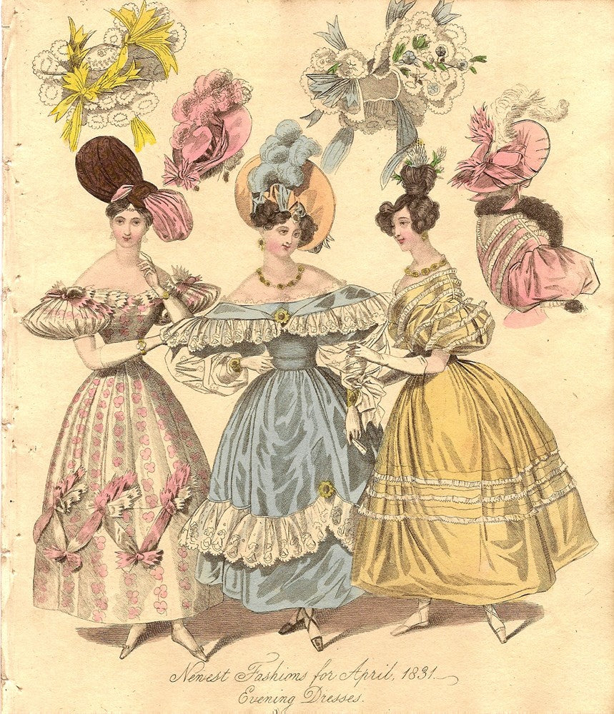 Fashion print ‘World of Fashion and Continental Feuilletons’