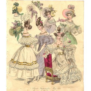 Fashion print ‘World of Fashion and Continental Feuilletons’