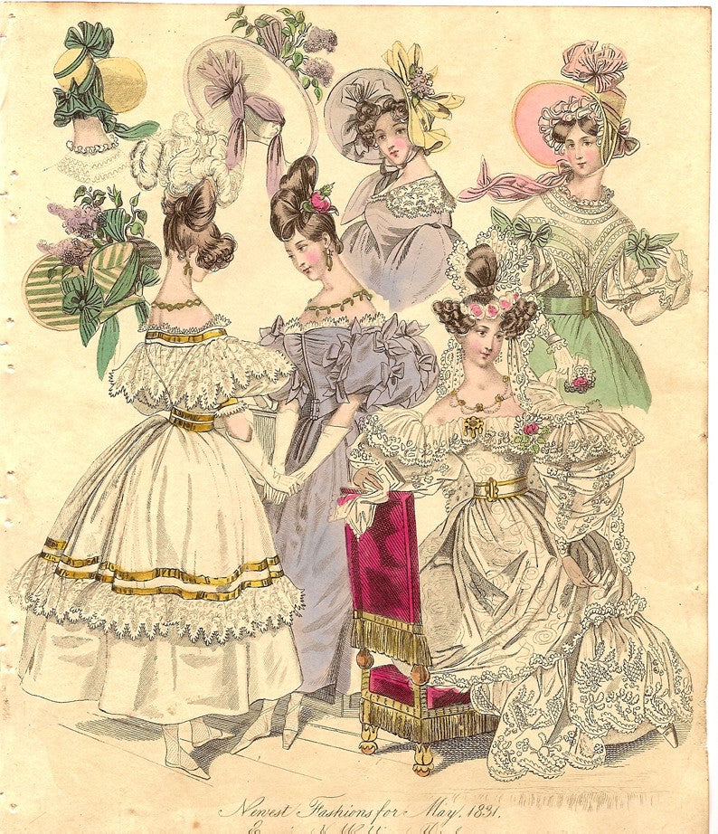 Fashion print ‘World of Fashion and Continental Feuilletons’