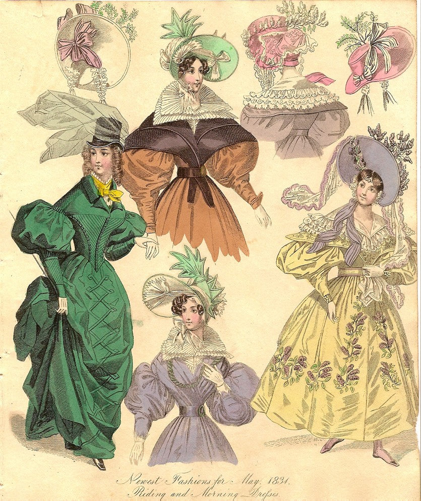 Fashion print ‘World of Fashion and Continental Feuilletons’