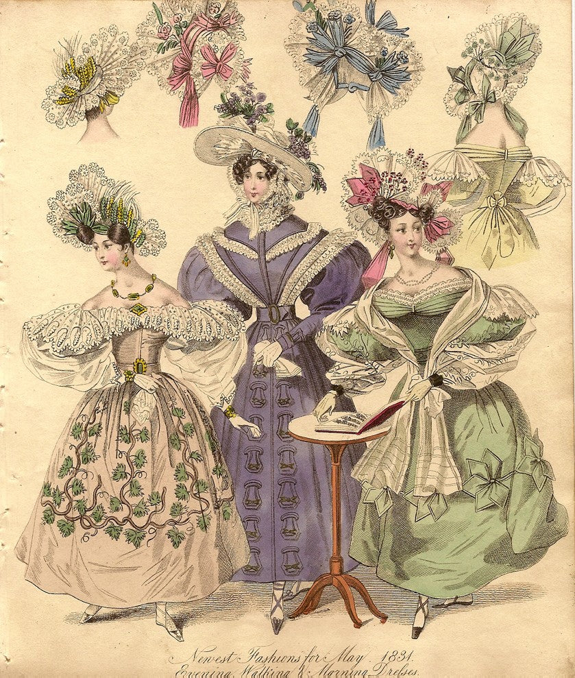 Fashion print  ‘World of Fashion and Continental Feuilletons’