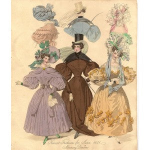 Fashion print ‘World of Fashion and Continental Feuilletons’