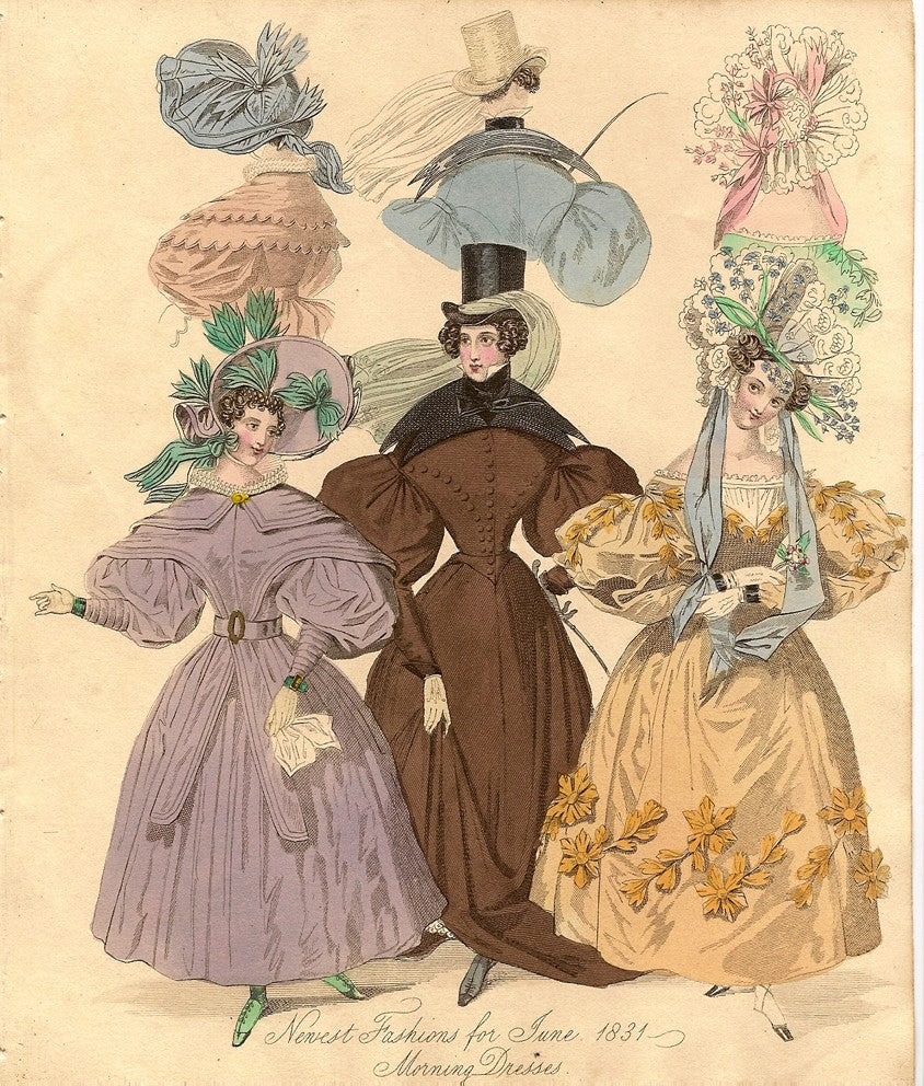Fashion print ‘World of Fashion and Continental Feuilletons’