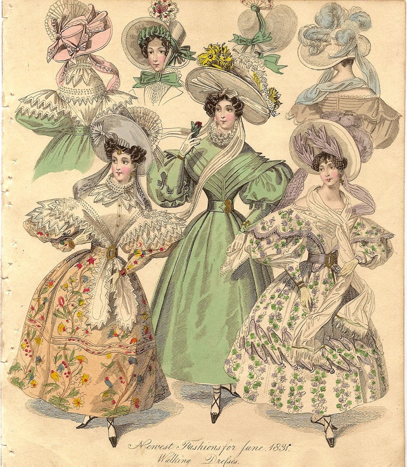 Fashion print ‘World of Fashion and Continental Feuilletons’