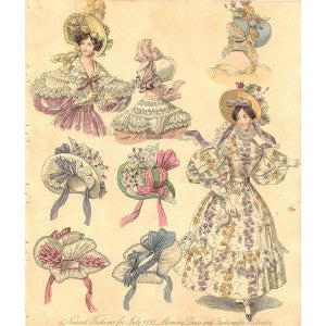 Fashion print ‘World of Fashion and Continental Feuilletons’